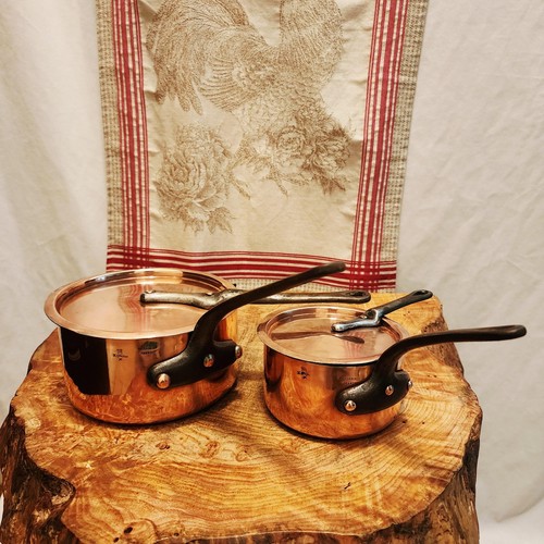 Pair french copper - pair, of