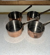 Mauviel Mini Copper Pans