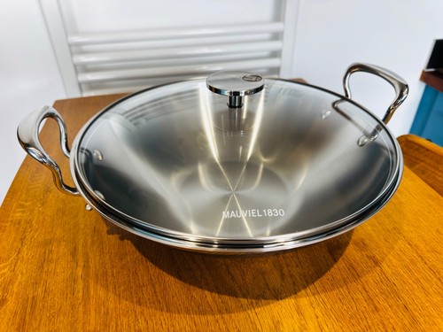 Mauviel cook wok 32cm - m'cook, 2